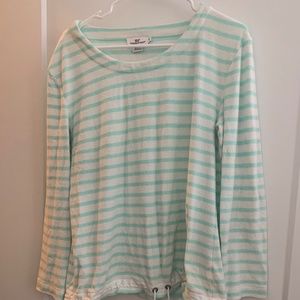 Vineyard Vines drawstring terrycloth sweatshirt